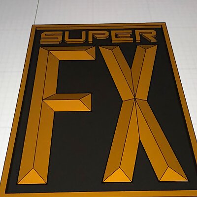Super Nintendo  Super FX Logo