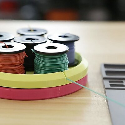 Wire Spool Holder Carousel