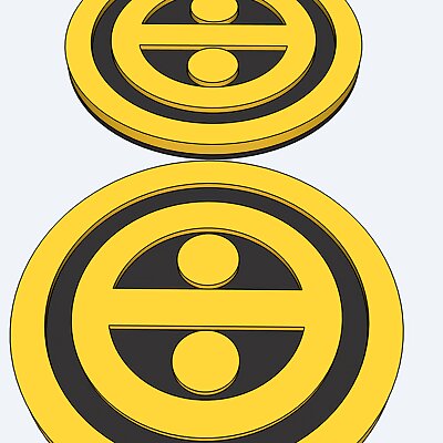 Phantasy Star Online PSO Yellowbooze Section ID Badge