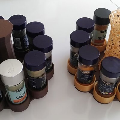 Spices holder for 10 pieces