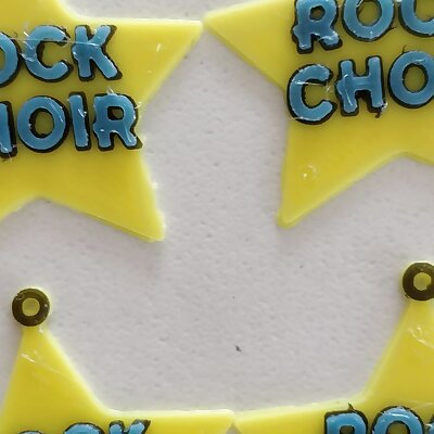 Earrings for daughter in Rock Choir