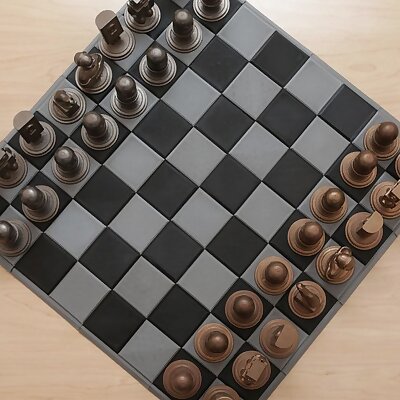 Adafruit 3D Printed Chess Set