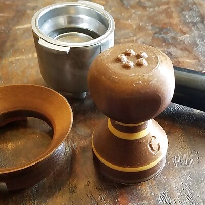 Espresso Tamper and Portafilter funnel