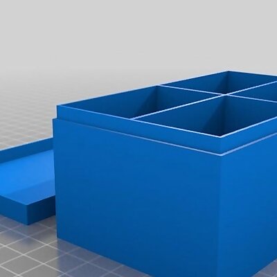 Box with Cover and Division  Parametrisable