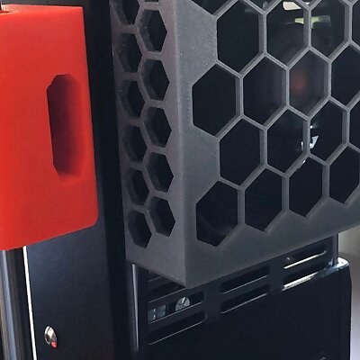 Prusa I3 MK3 Power Supply 92mm Fan Cover