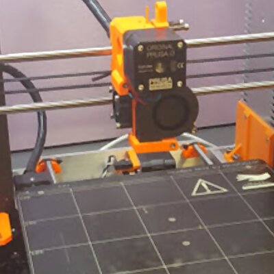 Prusa Mk2s to MK3 frame Y motor mount and power supply adapter