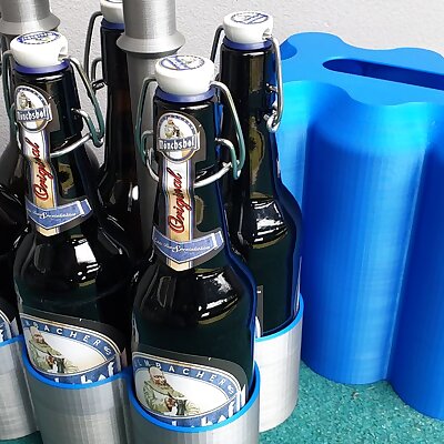 6 Pack Beer Carrier for 05 L Bottles  Bier Flaschenträger