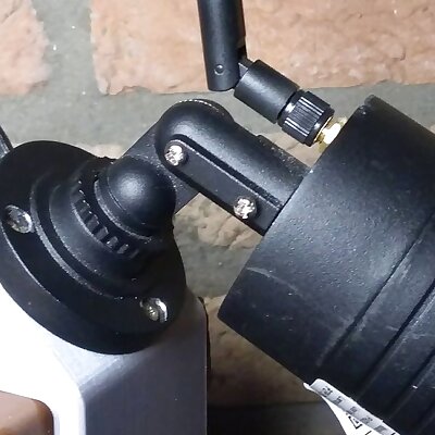 Cheap chinese IPcam mount