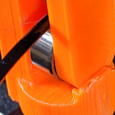 Filament roller guide for Prusa frame