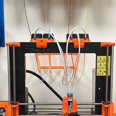 Prusa Multi Material Wall Mount and Filament Guide