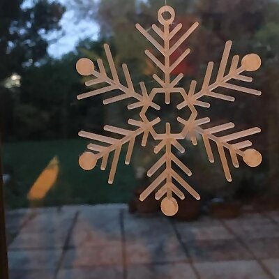 Snowflake  perfect as winter decorationChristmas