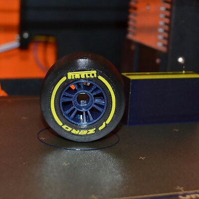 Pirelli PZero branded tire for OpenRC F1 Multi Material Print