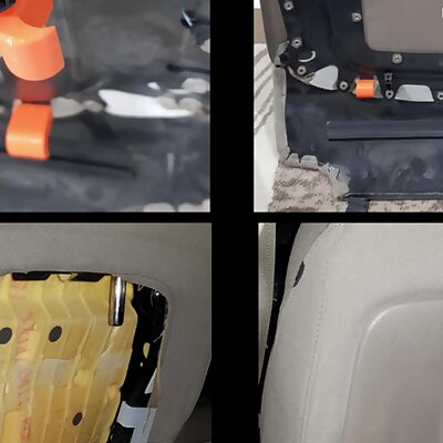 Chevrolet tahoe 2015 seat panel fix