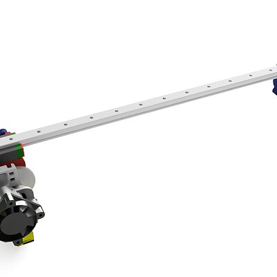 BigBox IDEX Titan Aero With MGN12 Linear Rail