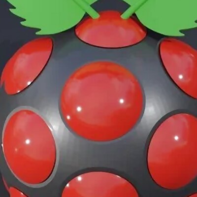 Raspberry Pie Logo Jar