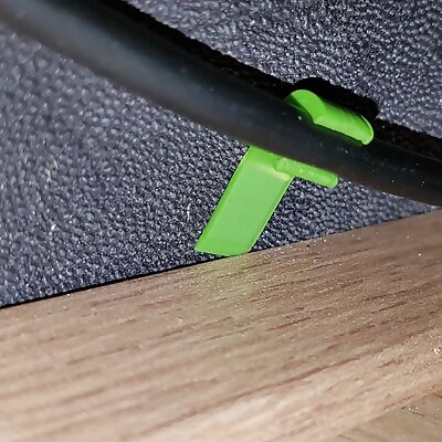 Cable Clip for Slits or small openings