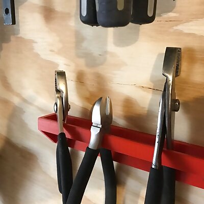 Wall Mountable Pliers Holder