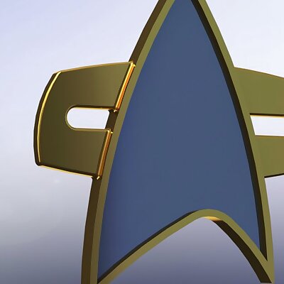 Star Trek Voyager  Deep Space Nine  Starfleet Combadge