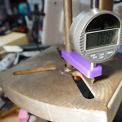 Drill Press Square Tool for Harbor Freight or Chinese Dial Indicator