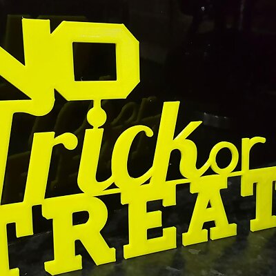 No Trick or Treat