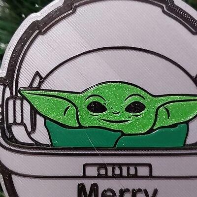 The Child Ornament  Baby Yoda filament swap and MMU