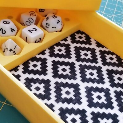 Dice Holder and Dice Tray