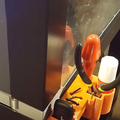 Tool Holder for Prusa IKEA Lack 3D Printer Enclosure