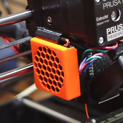 Fan Guard for Prusa i3 MK3s  snapable