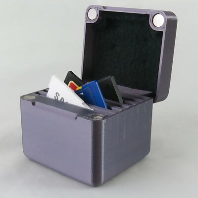 Magnetic SD Card Case Horiz