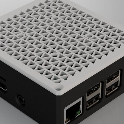 Raspberry Pi 3 Case for Pi  Buck Converter  Direct Prusa i3 MK3 attachment