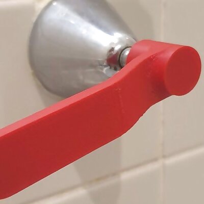 Shower tap handle