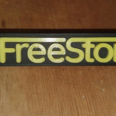 FreeStone Logo Key Chain