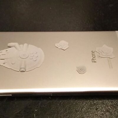 Millenium Falcon  Asteroids Phone Stickers