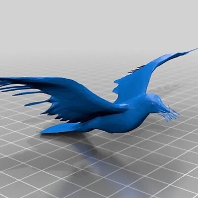Dove Reduced For Tinkercad