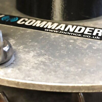 DXCommander antenna driven plate hose clamp spacer