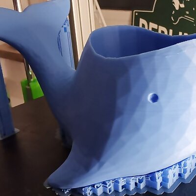 Pinksie the Whale  Flowerpot 65mm
