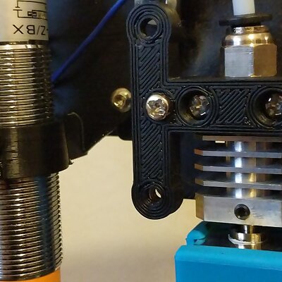 Tronxy X5s Inductive Probe and X endstop mount for Fang Cooler