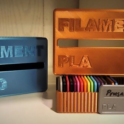 Filament sample with box