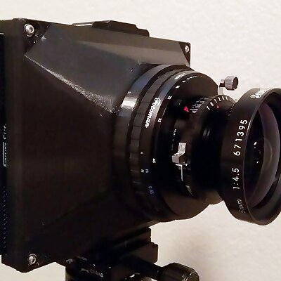 4x5 Camera for 75mm lens and Fotoman helical focus