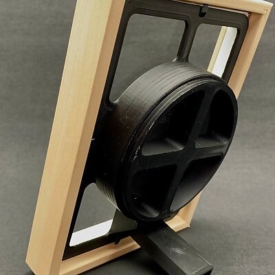 Qi wireless charger insert for 5x7 picture frames