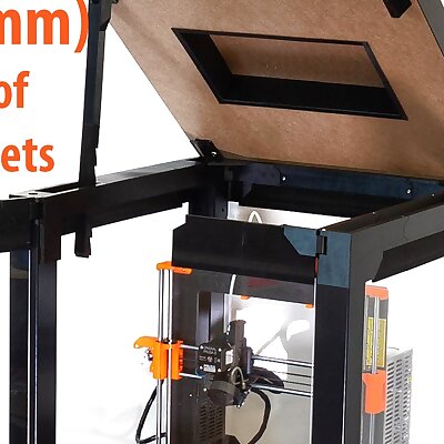 Prusa Printer Enclosure v2 – with MMU2S support  0125 inches acrylic version