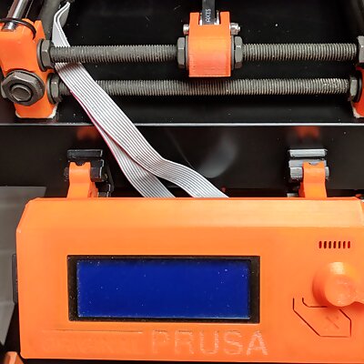 Prusa i3 Mk2 LCD Mounts