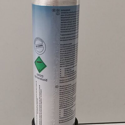 Sodastream CO2 bottle stand