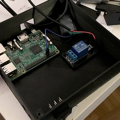 Raspberry π power case for 3d printer