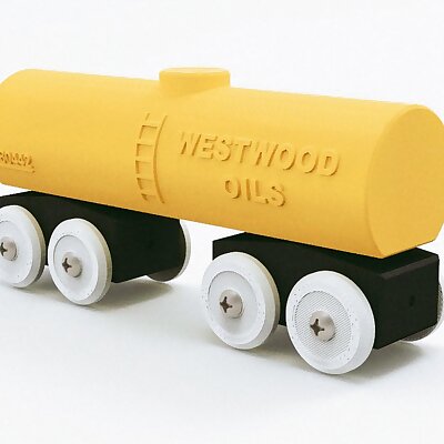 Toy Train Tank Car BRIO  IKEA compatible