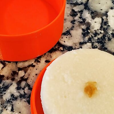 Round Compact Travel Soap Dish