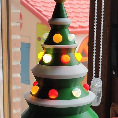 Simple Christmas Tree Lamp
