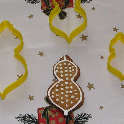 Christmas ornament gingerbread or cookie cutter