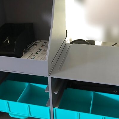 Honda  Connected Drawers for small objects
