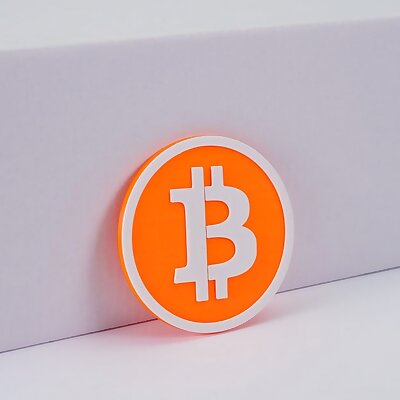 Bitcoin Logo Magnet